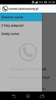 Sprawdź czyj to numer