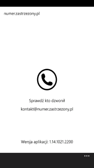 Windows Phone numer.zastrzezony.pl.xap